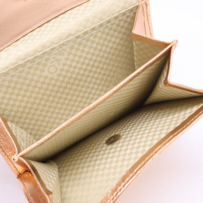 WAKO 和光 【新品同様】メッシュ 二つ折り財布 二つ折り財布（小銭入れあり）