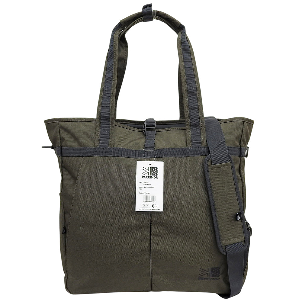 Karrimor カリマー 新品同様 tribute tote トリビュート トート ナイロン バッグ メンズ カーキ 501027 トートバッグ