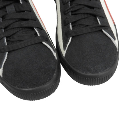 PUMA プーマ 新品同様 プーマスウェード シューズ メンズ ベージュ/ブラック/スモークピンク 26.5cm 390478-01 シューズ