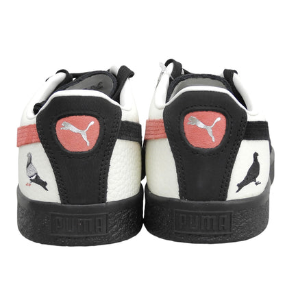 PUMA プーマ 新品同様 プーマスウェード シューズ メンズ ベージュ/ブラック/スモークピンク 26.5cm 390478-01 シューズ