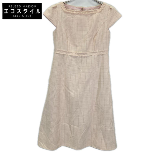 TOCCA トッカ 25AW ベージュ BE HAPPY バックジップ ドレスワンピース ワンピース