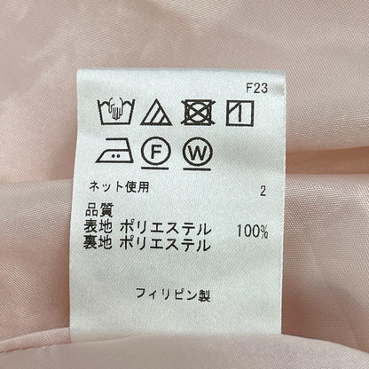 TOCCA トッカ 25AW ベージュ BE HAPPY バックジップ ドレスワンピース ワンピース