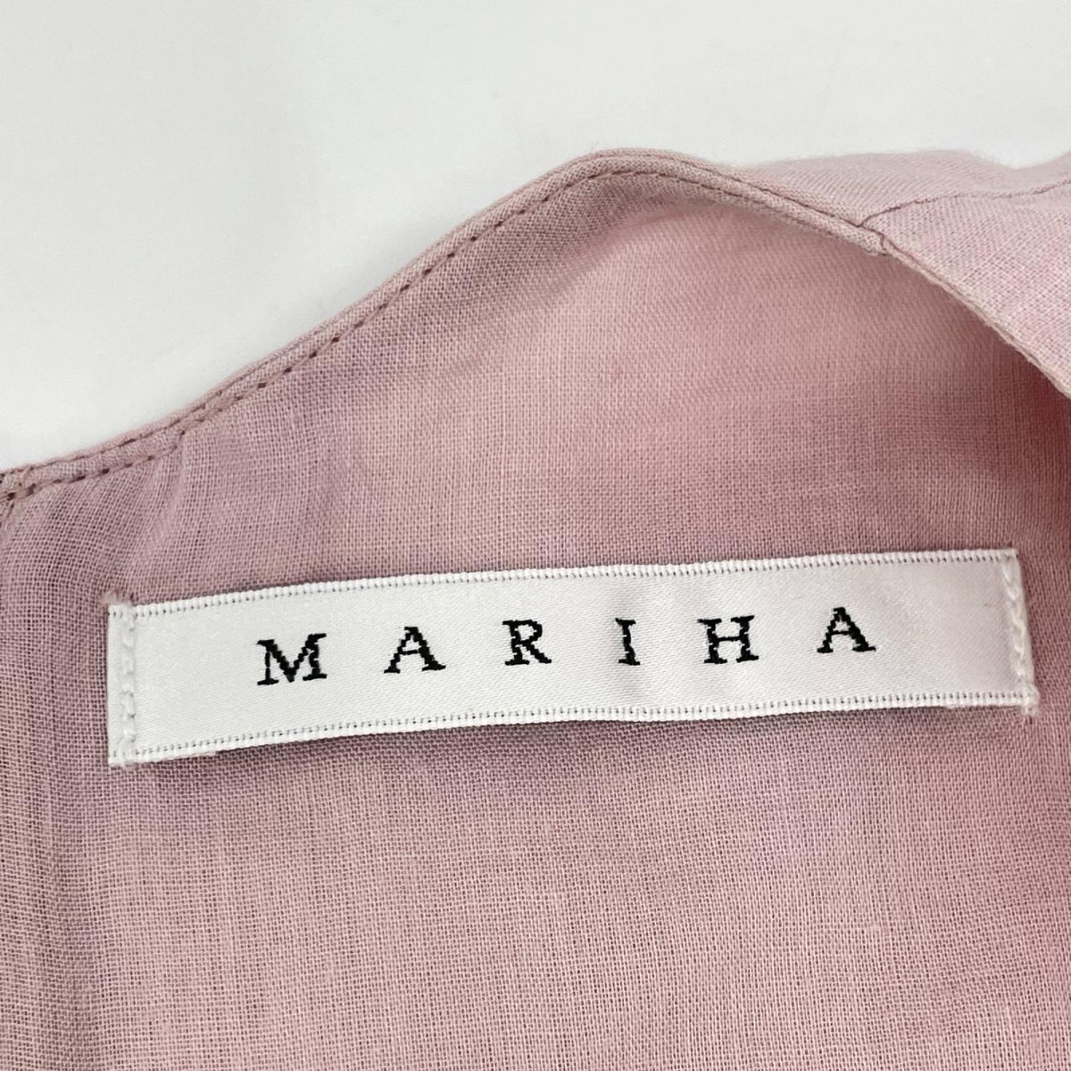 MARIHA マリハ ラベンダーピンク コットン 夏の月影のドレス ノースリーブワンピース ワンピース
