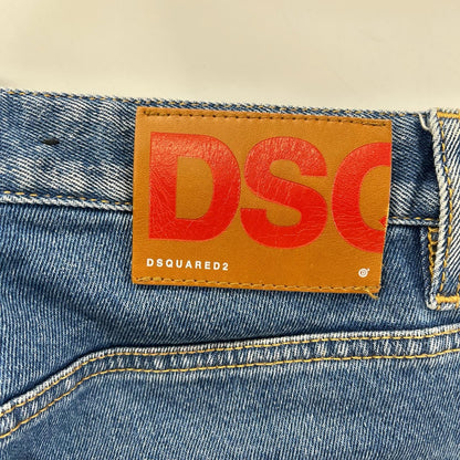 DSQUARED2 ディースクエアード S75LB0276 インディゴブルー Cool Girl Cropped Jean クロップド デニム パンツ ボトムス