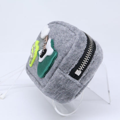 LUDLOW ラドロー 【新品同様】LD24AーPU004 Pouch004 Guitar ギター柄 ジップ ミニ ポーチ