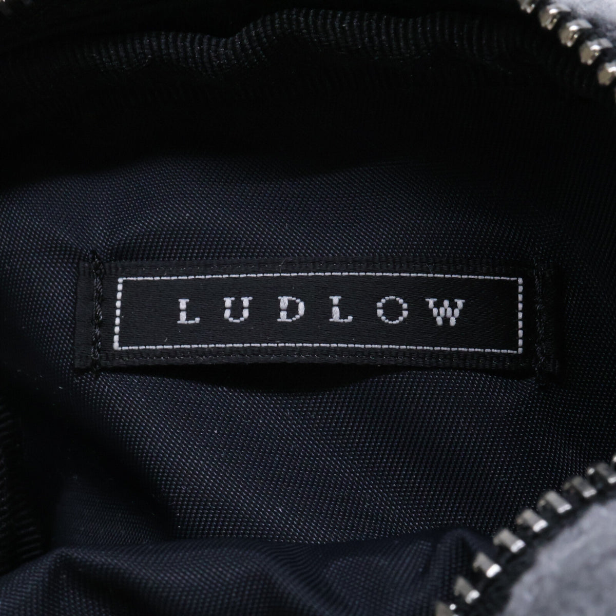 LUDLOW ラドロー 【新品同様】LD24AーPU004 Pouch004 Guitar ギター柄 ジップ ミニ ポーチ