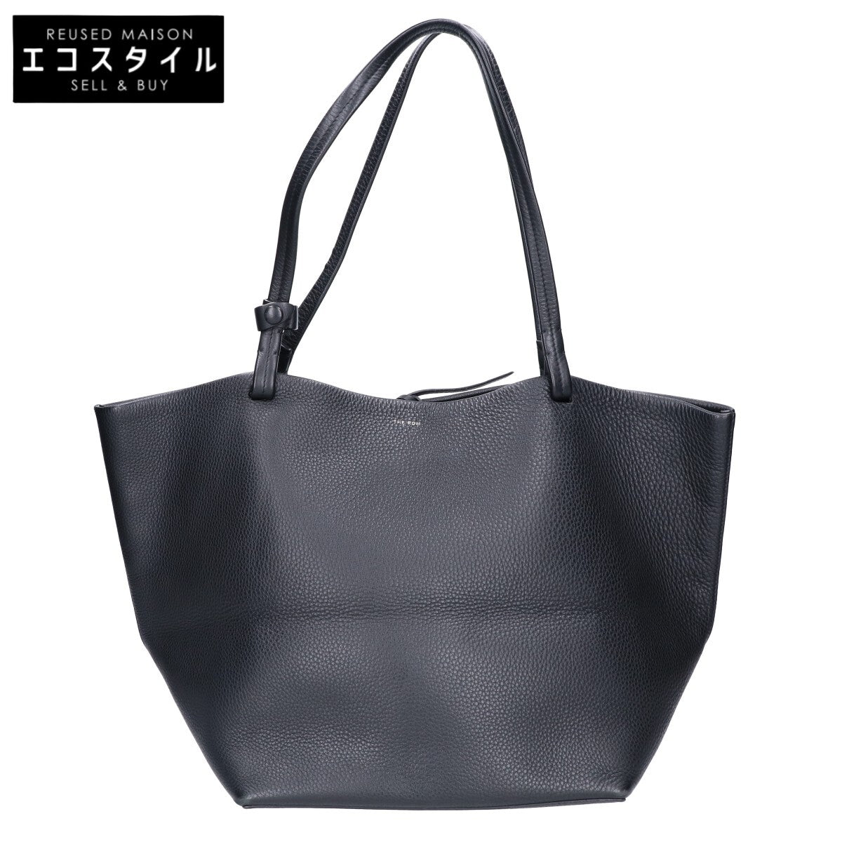 THE ROW ザ ロウ W1272L129 グレインカーフスキンレザー Park Tote Three トートバッグ