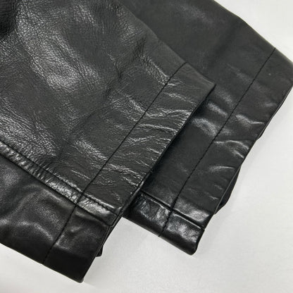 POLObyRalphLauren ポロラルフローレン 90's ブラック レザー ジップアップジャケット ジャケット