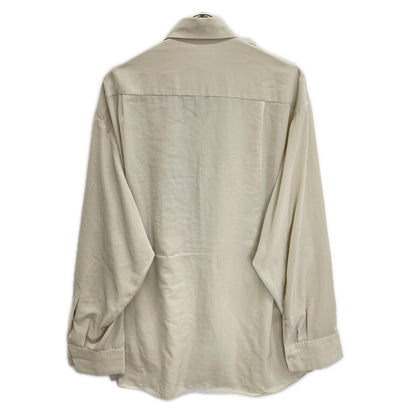 LAD MUSICIAN ラッドミュージシャン 2123-104 ベージュ ポリエステル DECHINE FRILL SHIRT/デシンフリルシャツ トップス