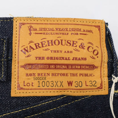 WAREHOUSE ウエアハウス 1003XX/1000XX デッドストックブルー 1941 MODEL WW II 大戦デニム デニムパンツ ボトムス
