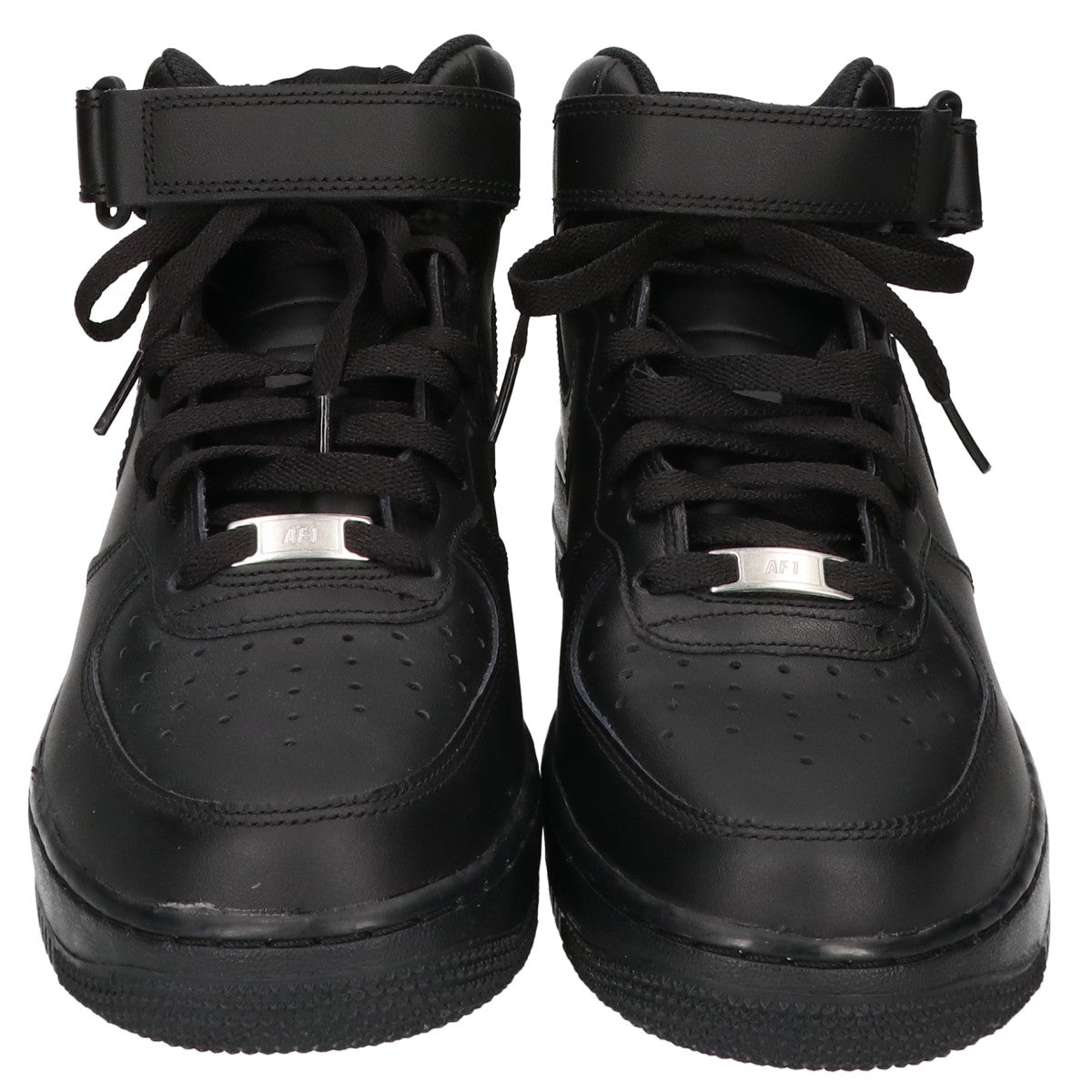 NIKE ナイキ ブラック エアフォース1ミッド '07 ミドルカットスニーカー シューズ