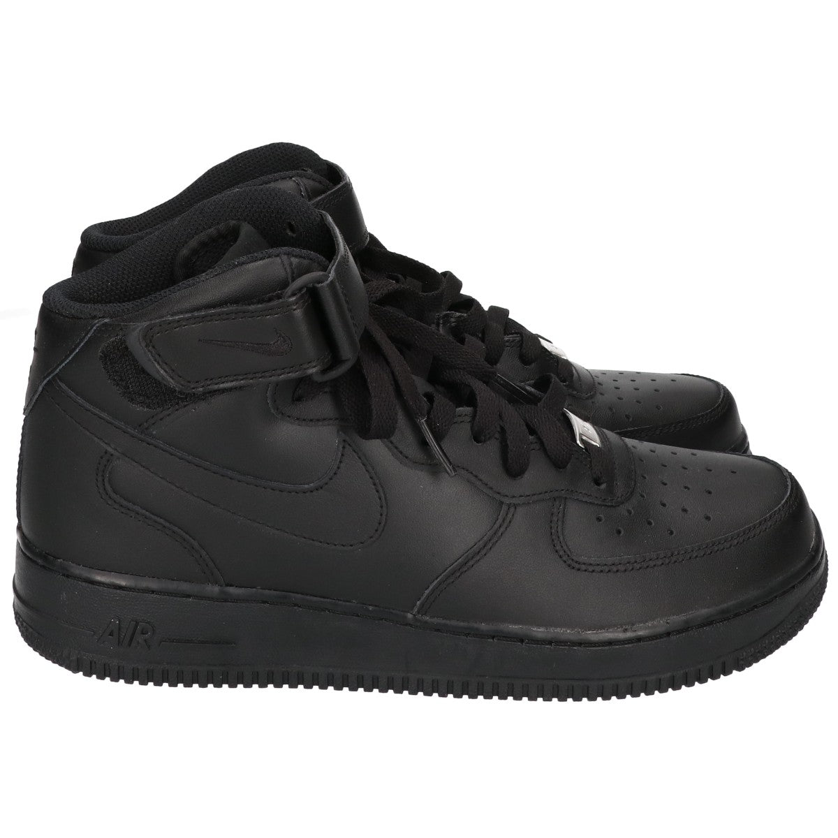 NIKE ナイキ ブラック エアフォース1ミッド '07 ミドルカットスニーカー シューズ
