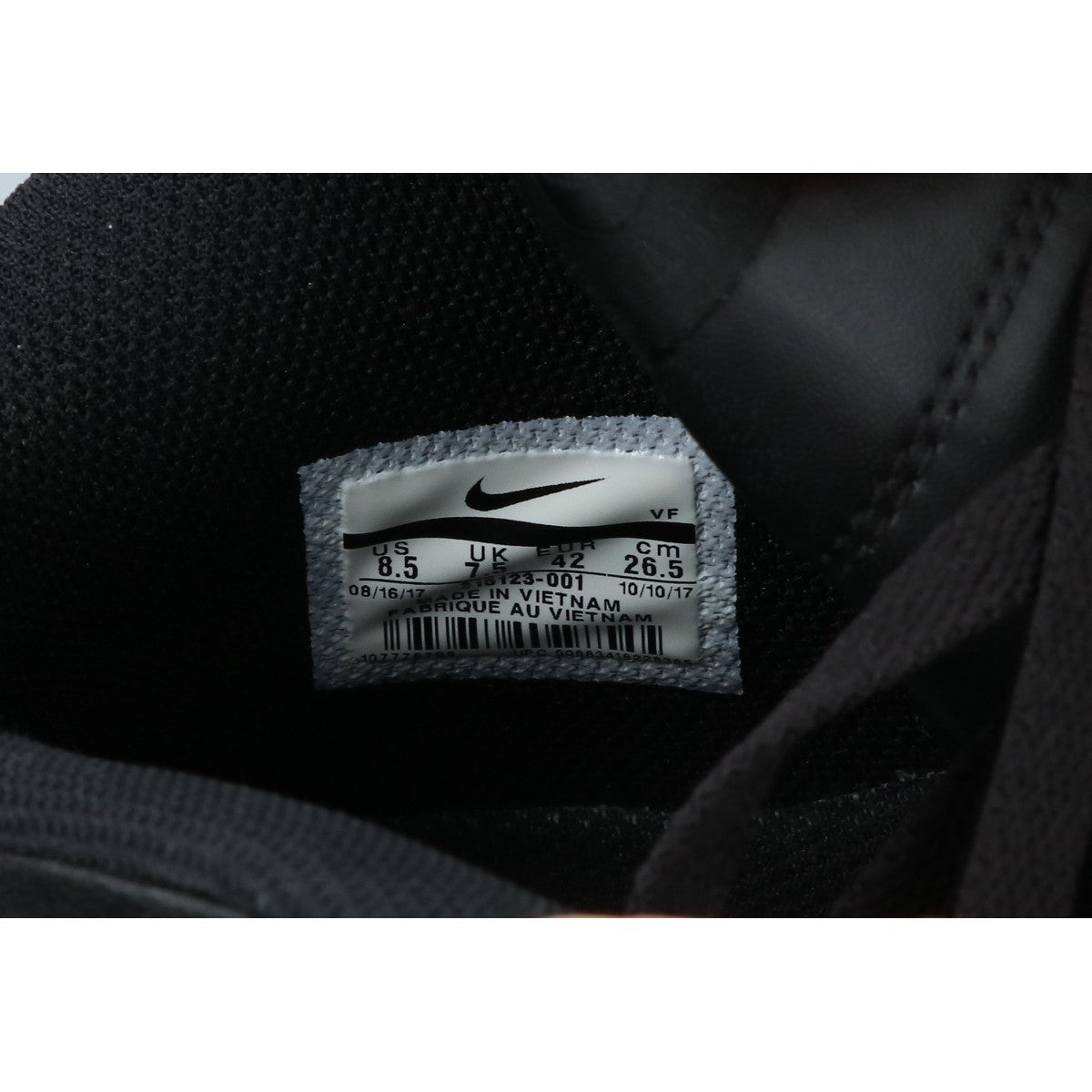 NIKE ナイキ ブラック エアフォース1ミッド '07 ミドルカットスニーカー シューズ