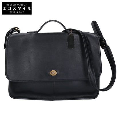 COACH コーチ オールドコーチ 066-9211 ターンロック レザー フラップ ショルダーバッグ