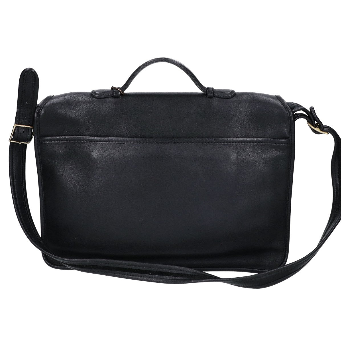 COACH コーチ オールドコーチ 066-9211 ターンロック レザー フラップ ショルダーバッグ