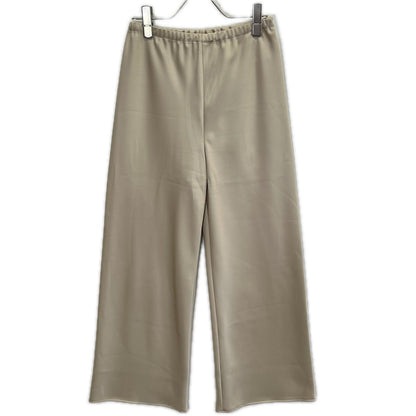 Plage プラージュ 26SS 26-030-922-1260 Satin Bias Relax ゴールド ドローストリング イージーストレートパンツ ボトムス