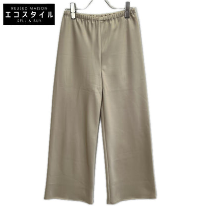 Plage プラージュ 26SS 26-030-922-1260 Satin Bias Relax ゴールド ドローストリング イージーストレートパンツ ボトムス