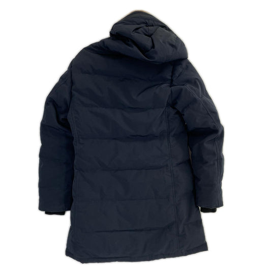 DANTON JD-8744 Black Raccoon-Fur Hooded Quilted Down Coat