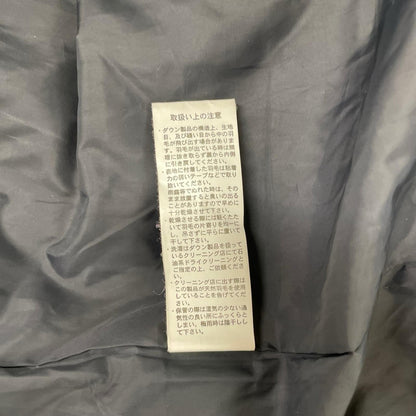DANTON ダントン JD-8744 ブラック ラクーンファー フーデッドキルトダウンコート ジャケット