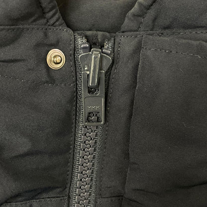 DANTON ダントン JD-8744 ブラック ラクーンファー フーデッドキルトダウンコート ジャケット
