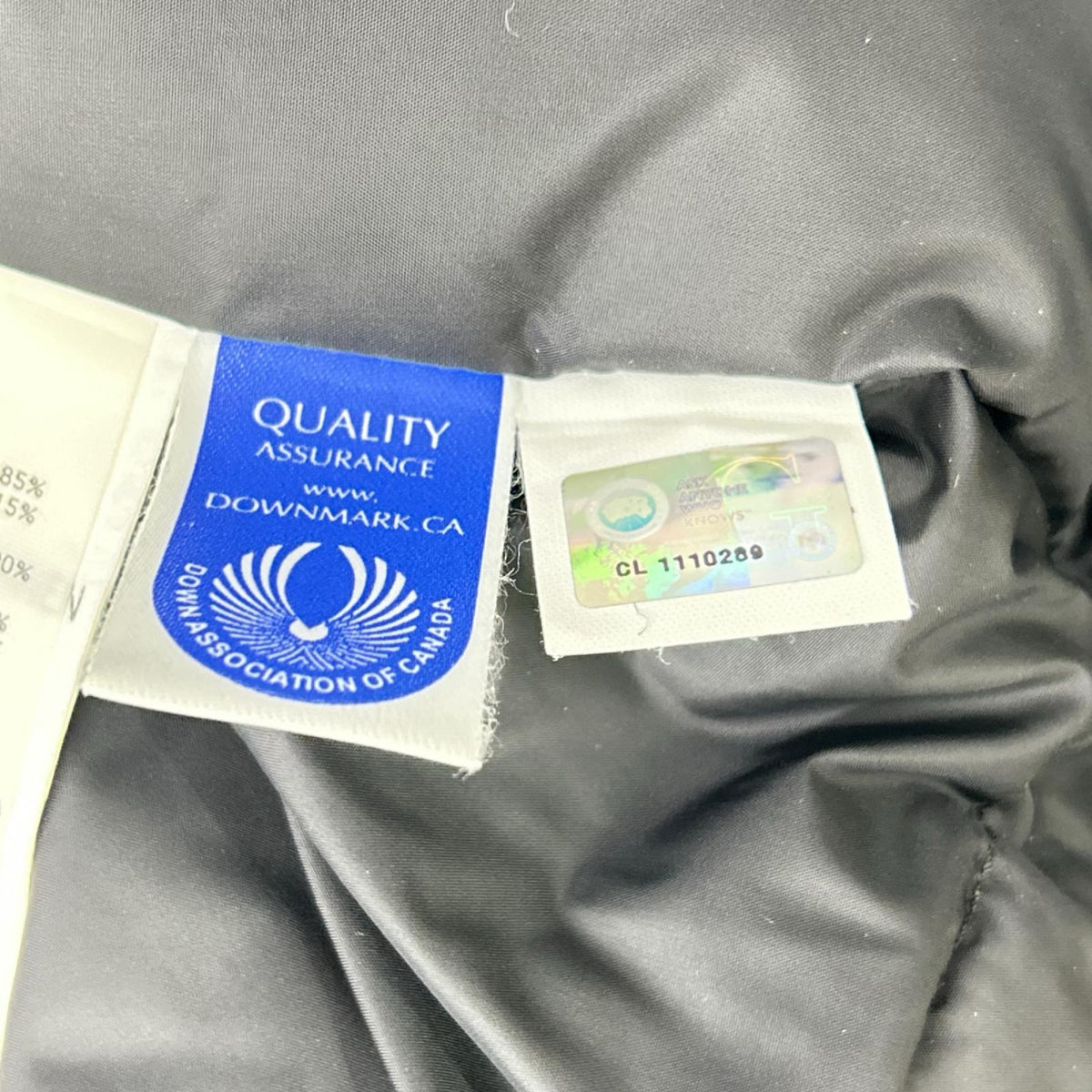 CANADA GOOSE カナダグース ユナイテッドアローズ別注 2072JM YORKTON/ヨークトン ブルー コットン混 コヨーテファー フーデッドダウンジャケット ジャケット