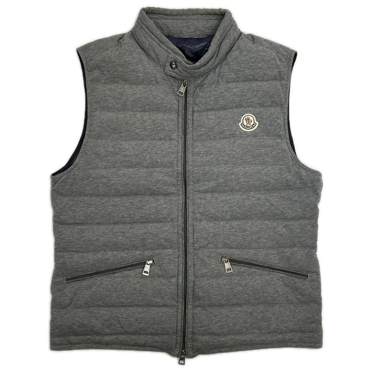 MONCLER モンクレール GERARD/ジェラード グレー コットン W-ZIPダウンベスト ベスト