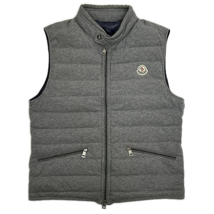 MONCLER モンクレール GERARD/ジェラード グレー コットン W-ZIPダウンベスト ベスト