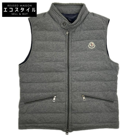 MONCLER モンクレール GERARD/ジェラード グレー コットン W-ZIPダウンベスト ベスト