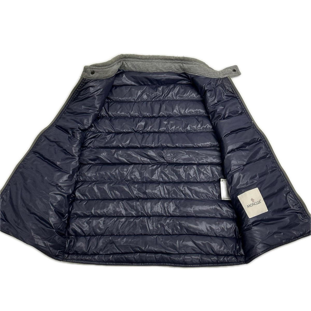 MONCLER モンクレール GERARD/ジェラード グレー コットン W-ZIPダウンベスト ベスト
