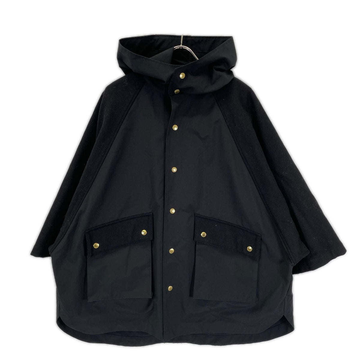 TRADITIONAL WEATHERWEAR トラディショナルウェザーウェア L202APFCO0221JB ブラック RENFREW W/LINER ボアライナーケープブルゾン ジャケット