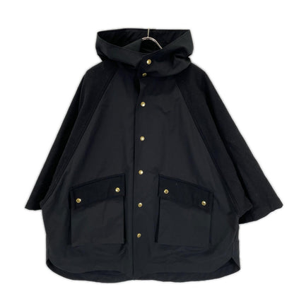 TRADITIONAL WEATHERWEAR トラディショナルウェザーウェア L202APFCO0221JB ブラック RENFREW W/LINER ボアライナーケープブルゾン ジャケット