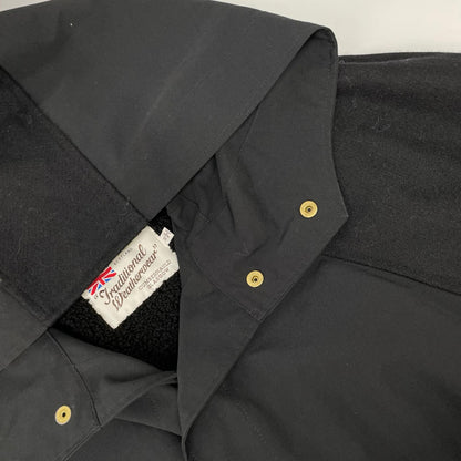 TRADITIONAL WEATHERWEAR トラディショナルウェザーウェア L202APFCO0221JB ブラック RENFREW W/LINER ボアライナーケープブルゾン ジャケット
