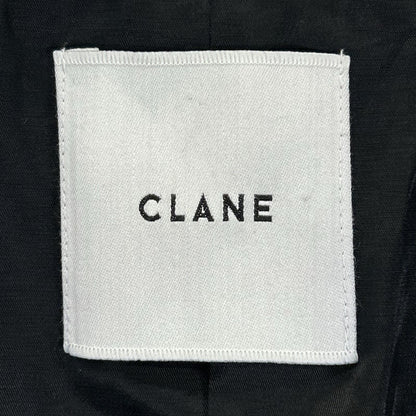 CLANE クラネ 16103-0412 ブラック ルーズベルスリーブジャケット ジャケット