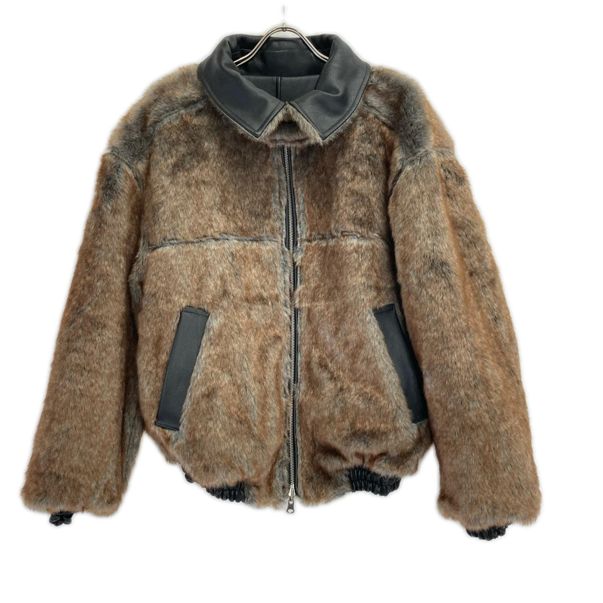 CAMPHOR WOOD カンファーウッド CW0090 ブラック leather/fur faux reversible flight jacket リバーシブルフライトジャケット ジャケット