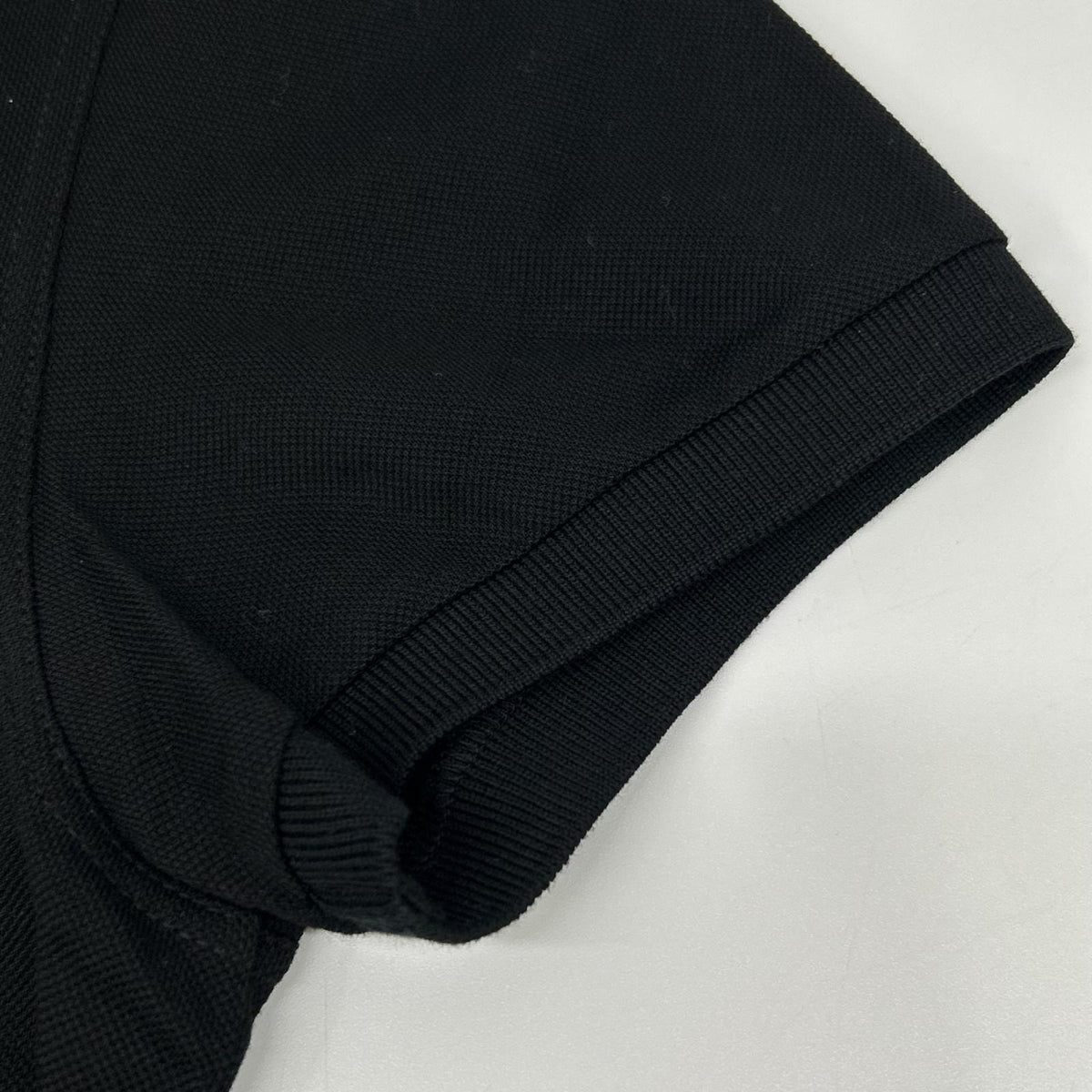 SAINT LAURENT PARIS サンローランパリ 554052 20年 ブラック ロゴ刺繍 半袖ポロシャツ トップス