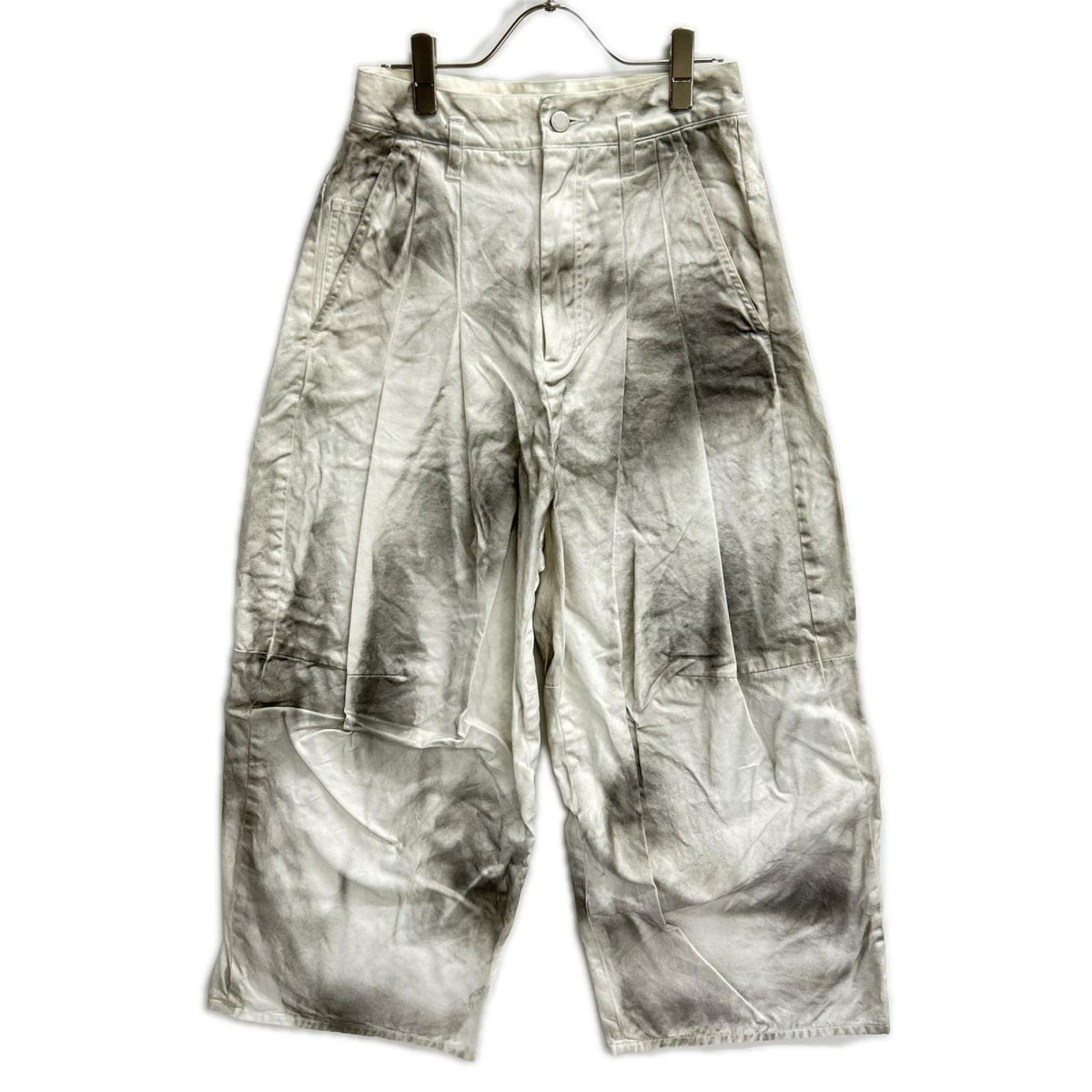 SHINYAKOZUKA シンヤコヅカ 2501SK74W 25SS ホワイト WASHED Hi BAGGY ウォッシュドハイウエストバギーパンツ ボトムス