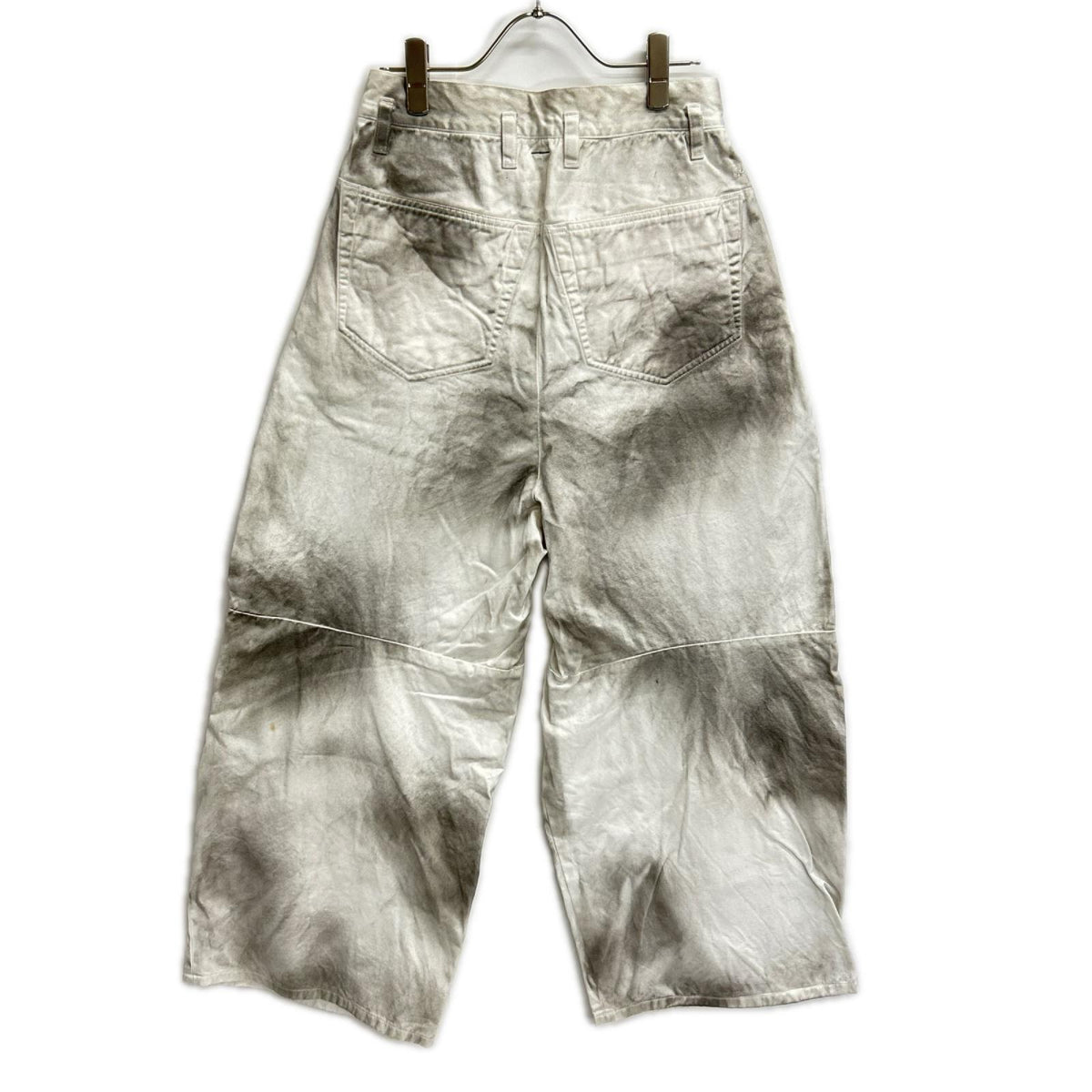 SHINYAKOZUKA シンヤコヅカ 2501SK74W 25SS ホワイト WASHED Hi BAGGY ウォッシュドハイウエストバギーパンツ ボトムス