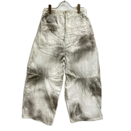 SHINYAKOZUKA シンヤコヅカ 2501SK74W 25SS ホワイト WASHED Hi BAGGY ウォッシュドハイウエストバギーパンツ ボトムス
