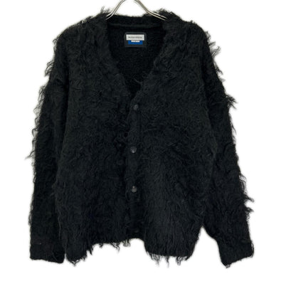 MAISON SPECIAL メゾンスペシャル 11242361317 ブラック Shaggy V-Neck Knit Cardigan ジャギーニットカーディガン トップス