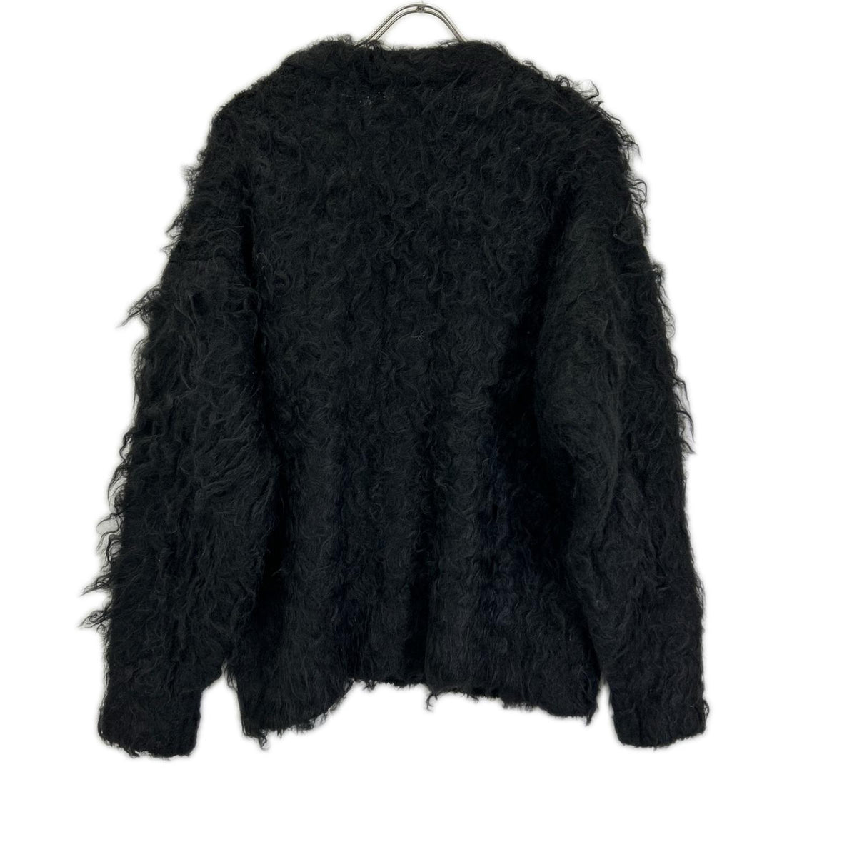 MAISON SPECIAL メゾンスペシャル 11242361317 ブラック Shaggy V-Neck Knit Cardigan ジャギーニットカーディガン トップス