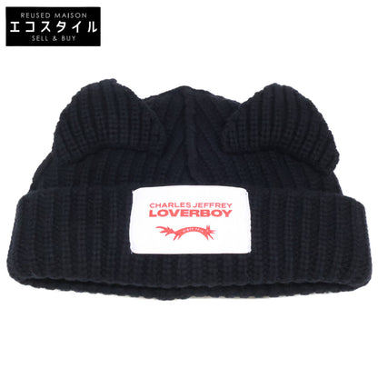 Charles Jeffrey LOVERBOY チャールズジェフリーラバーボーイ 52130102 キャットイヤー ビーニー ニット帽 帽子