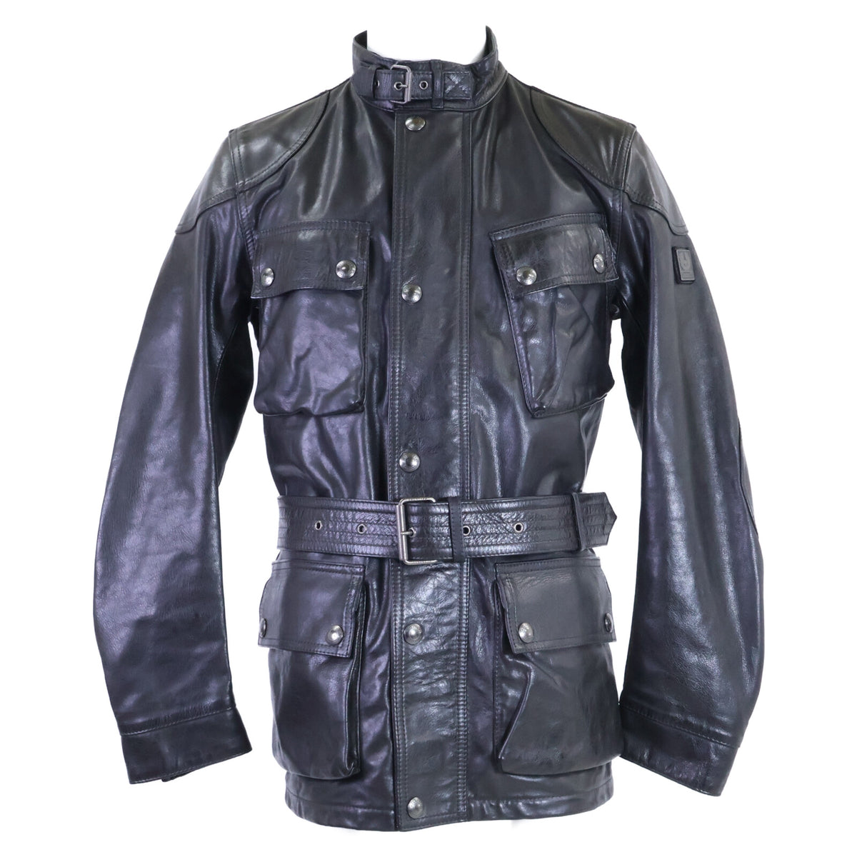 BELSTAFF ベルスタッフ 新品同様 71050527 L81N0347 Trialmaster Panther トライアルマスター パンサー 4ポケット バイカー レザージャケット ジャケット