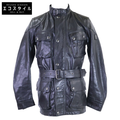BELSTAFF ベルスタッフ 新品同様 71050527 L81N0347 Trialmaster Panther トライアルマスター パンサー 4ポケット バイカー レザージャケット ジャケット