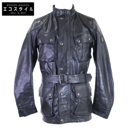 BELSTAFF ベルスタッフ 新品同様 71050527 L81N0347 Trialmaster Panther トライアルマスター パンサー 4ポケット バイカー レザージャケット ジャケット
