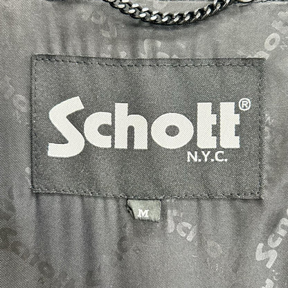schott ショット 【ナノユニバース別注】25SS 782-5150001 ブラック シープスキン シングルライダースジャケット ジャケット