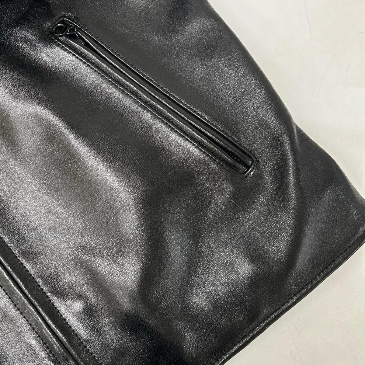 schott ショット 【ナノユニバース別注】25SS 782-5150001 ブラック シープスキン シングルライダースジャケット ジャケット