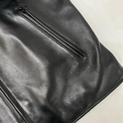 schott ショット 【ナノユニバース別注】25SS 782-5150001 ブラック シープスキン シングルライダースジャケット ジャケット