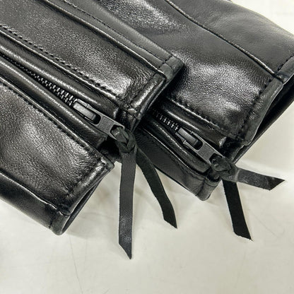 schott ショット 【ナノユニバース別注】25SS 782-5150001 ブラック シープスキン シングルライダースジャケット ジャケット