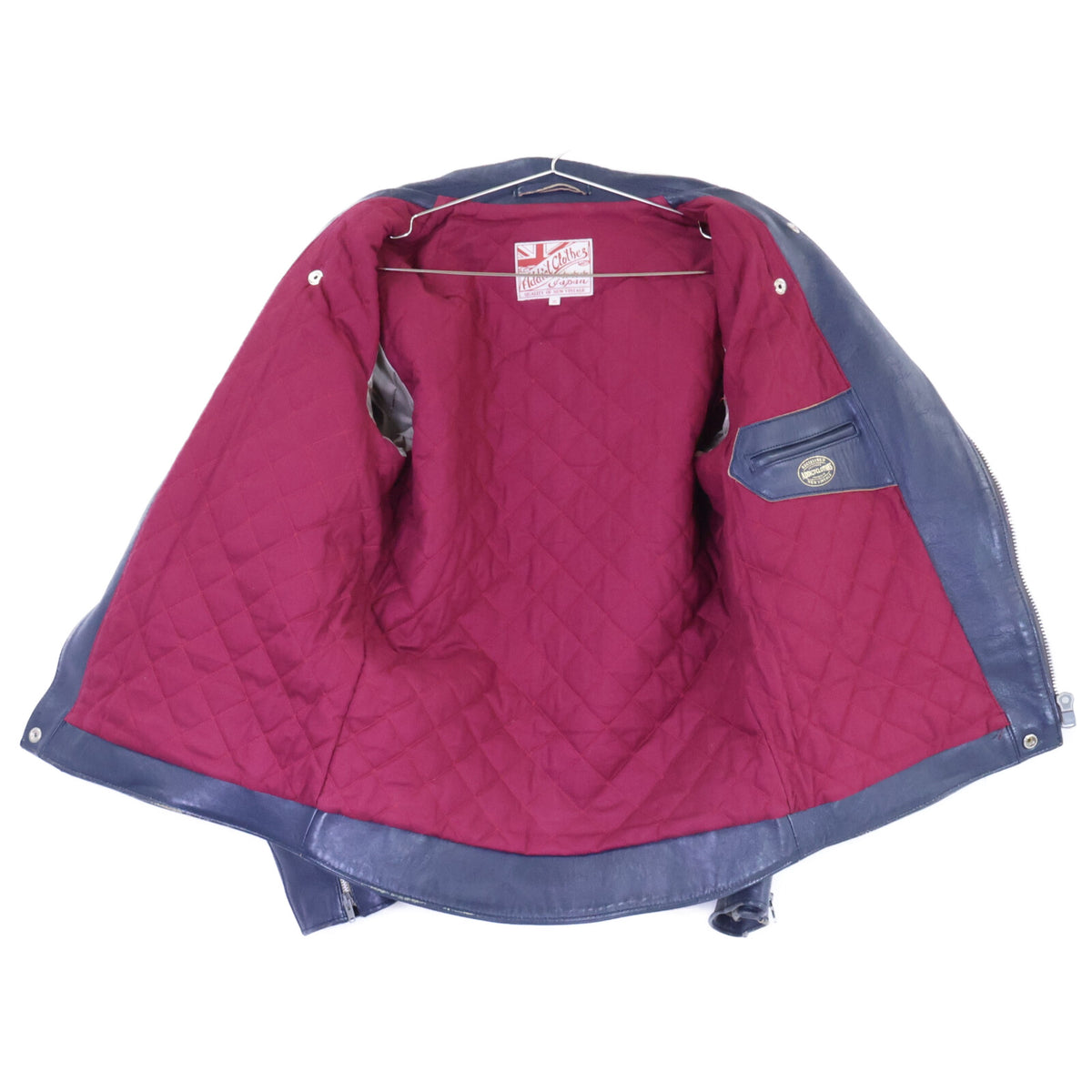 ADDICT CLOTHES アディクトクローズ AD-02L フルベジタブルタンニン シープスキン ロングタイプ ダブルライダース ジャケット ジャケット