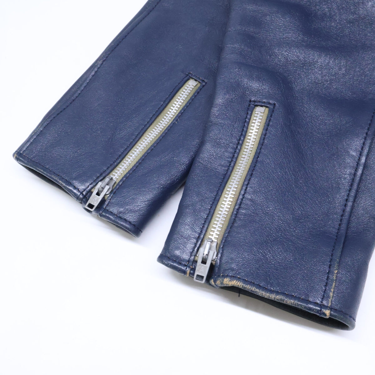 ADDICT CLOTHES アディクトクローズ AD-02L フルベジタブルタンニン シープスキン ロングタイプ ダブルライダース ジャケット ジャケット